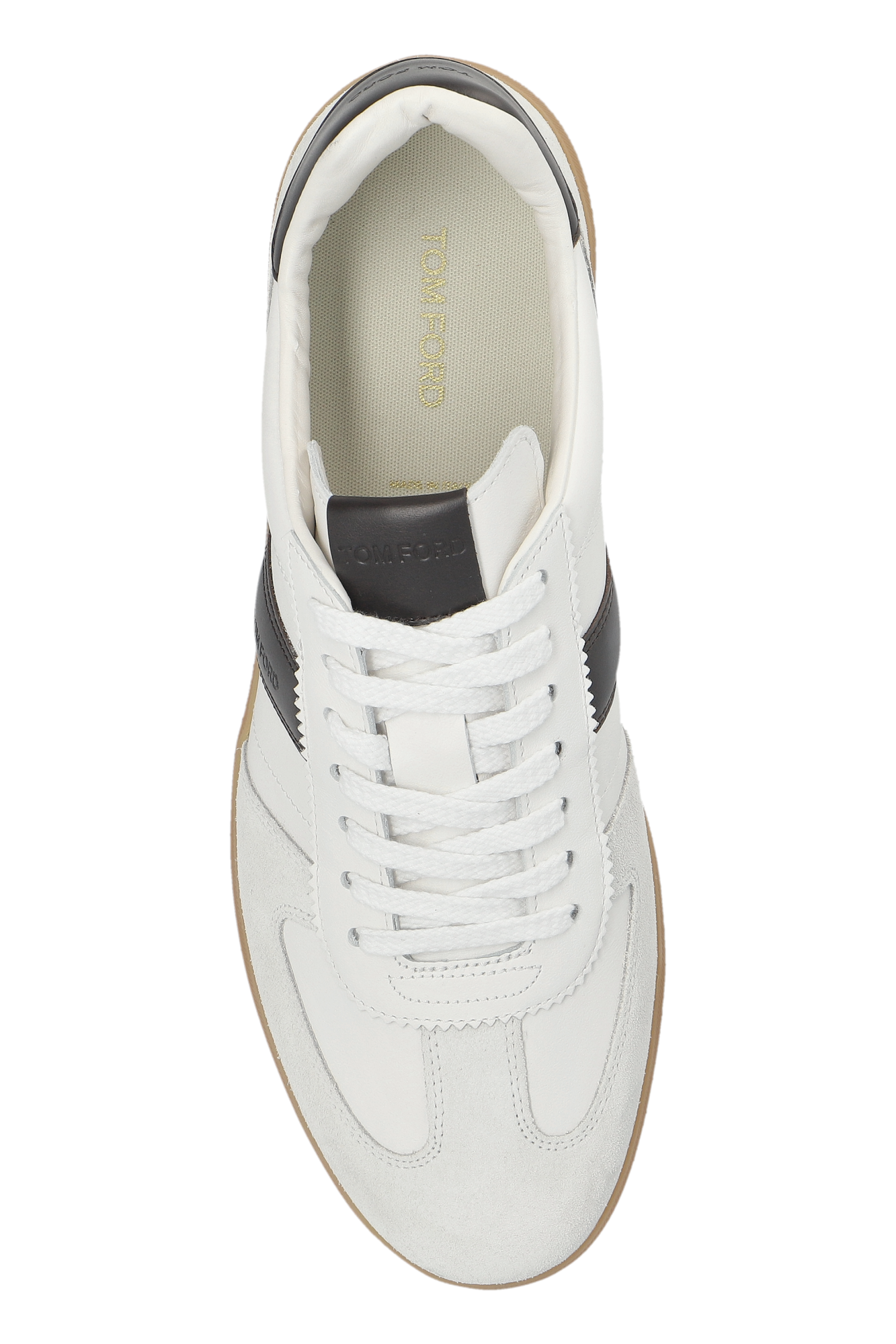 スニーカー TOM FORD SNEAKER (J1558LCL457N 5W028) White Sports shoes with logo Tom Ford - Vitkac Canada